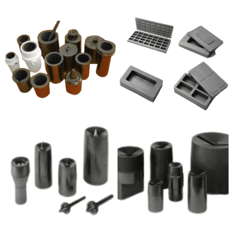 GRAPHITE CRUCIBLES, DIES & MOULDS