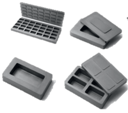 GRAPHITE MOULDS FOR INGOTS